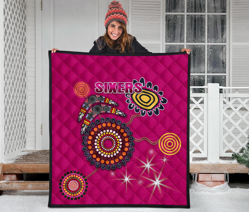 sydney-premium-quilt-sixers-indigenous-magenta