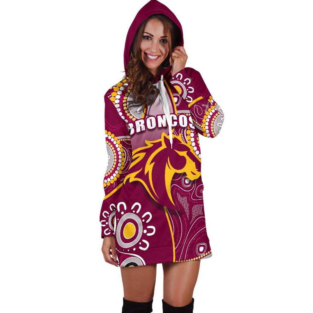 broncos-indigenous-women-hoodie-dress-brisbane-strong