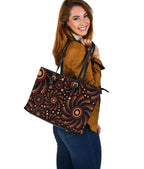 leather-tote-bag-aboriginal-circle-dot-painting-patterns