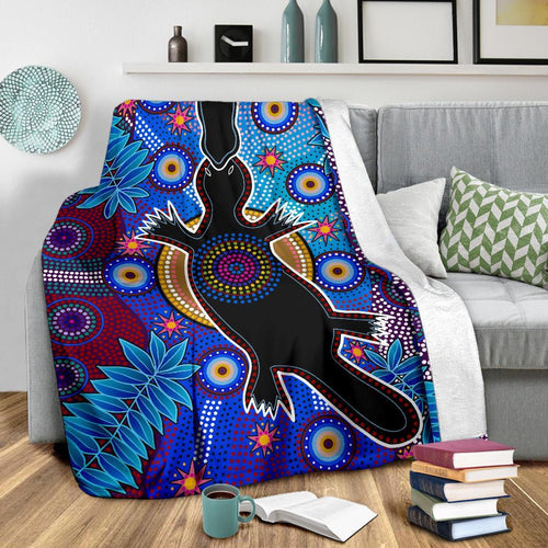 aboriginal-premium-blanket-indigenous-platypus