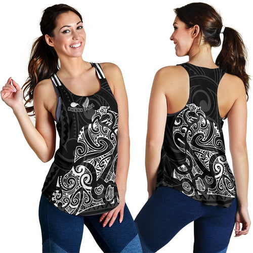 Aotearoa Super Rugby Women Racerback Tank Maori Kiwi - Vibe Hoodie