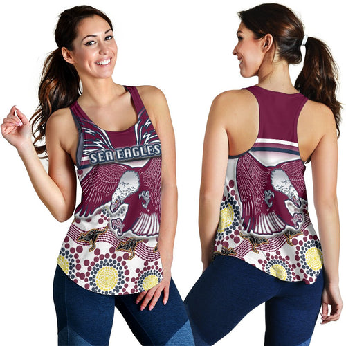 Sea Eagles Women Racerback Tank Special Indigenous - Vibe Hoodie