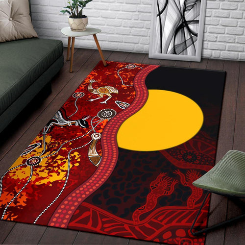 aboriginal-area-rug-red-indigenous-flag