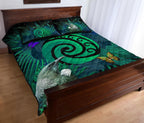 new-zealand-quilt-bed-set-koru-fern-mix-tui-bird-tropical-floral-turquoise