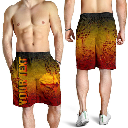 custom-aboriginal-mens-shorts-australian-map-with-indigenous-color