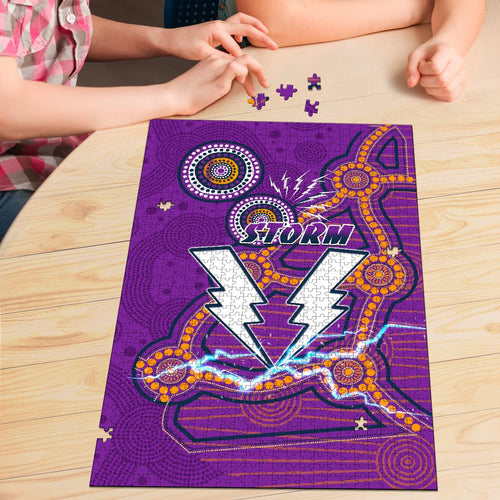storm-premium-wood-jigsaw-puzzle-melbourne-indigenous-thunder-1