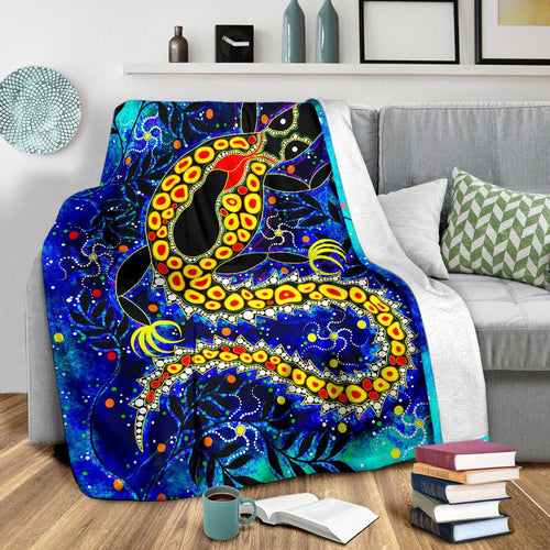 aboriginal-premium-blanket-indigenous-crocodile