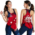 Racerback Tank - Australian Coat Of Arms Top Tank Australian Kangaroo - Women - Vibe Hoodie
