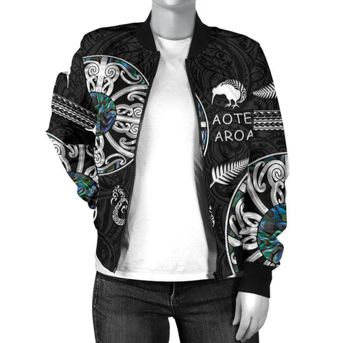 new-zealand-aotearoa-women-bomber-jacket-maori-mangopare-paua-shell