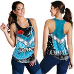 Power Anzac Day Women Racerback Tank Port Adelaide Lighting - Vibe Hoodie