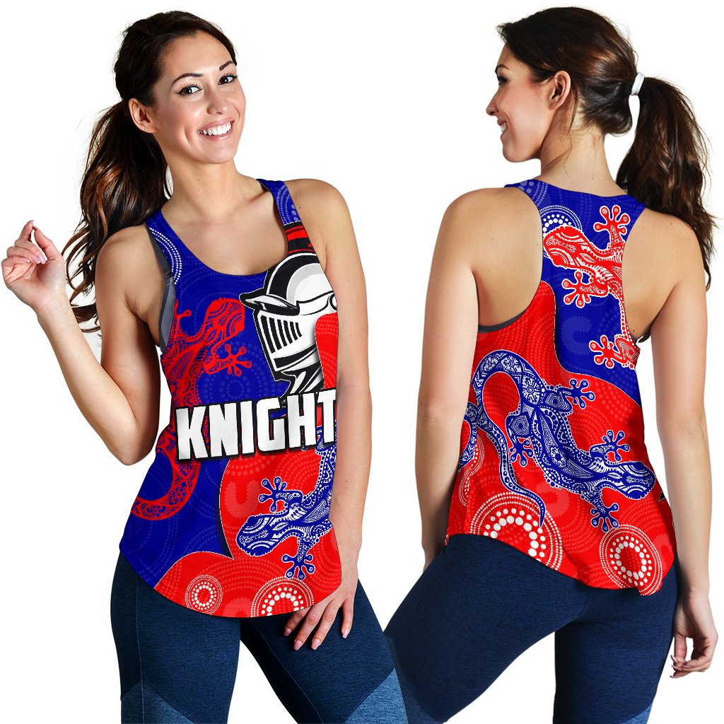 Newcastle Knights Women's Racerback Tank Aboriginal - Vibe Hoodie