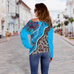 Australia Off Shoulder Sweater Waratahs - Rugby - Vibe Hoodie
