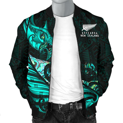 new-zealand-bomber-jacket-for-men-manaia-paua-fern-wing-turquoise