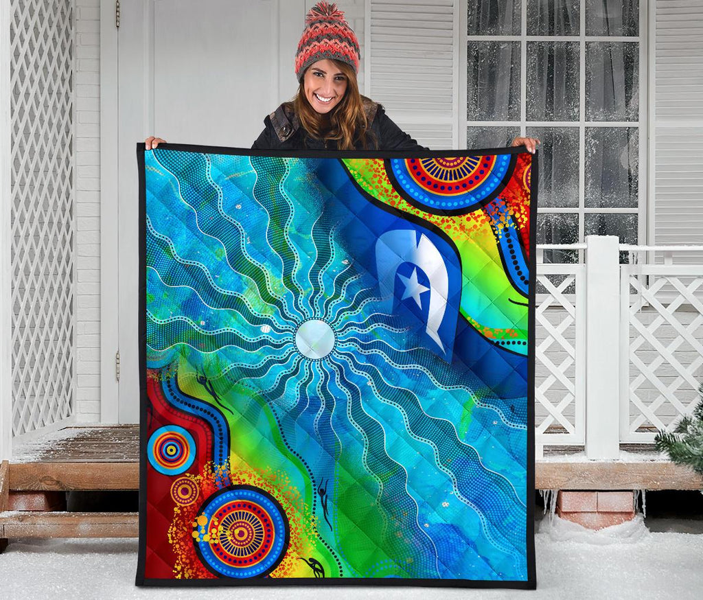premium-quilt-torres-strait-islanders-flag-with-aboriginal-patterns-quilt