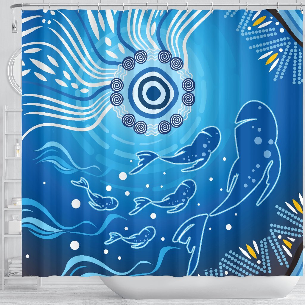 aboriginal-shower-curtain-indigenous-ocean-fishing