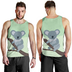 men-tank-top-koala-mens-tank-happy