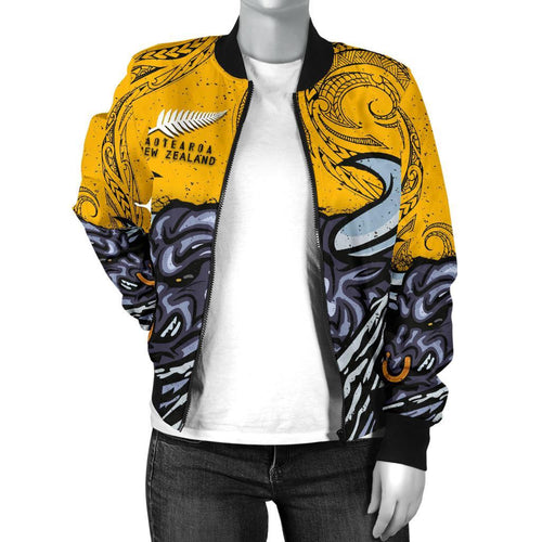 new-zealand-maori-women-bomber-jacket-taranaki-bull