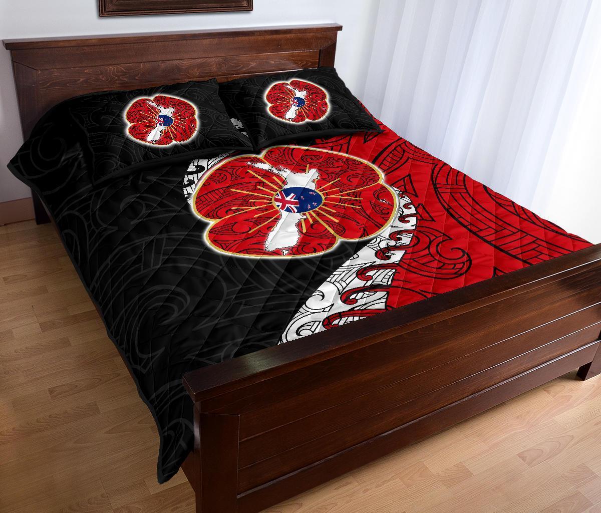 anzac-new-zealand-quilt-bed-set-lest-we-forget-poppy-map-silver-fern-nz