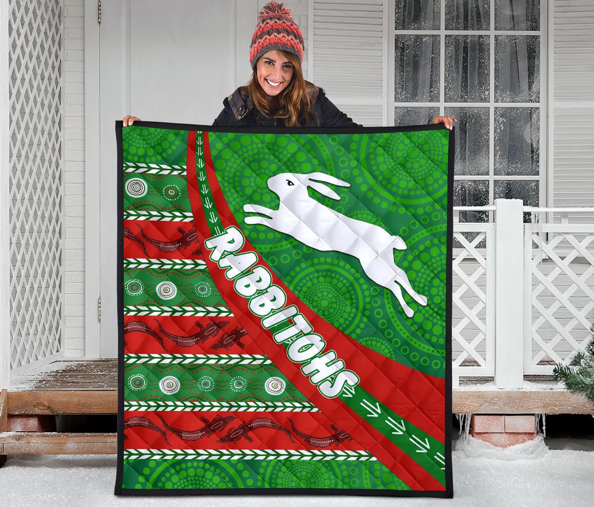 south-sydney-rabbitohs-aboriginal-premium-quilt-victorian-vibes