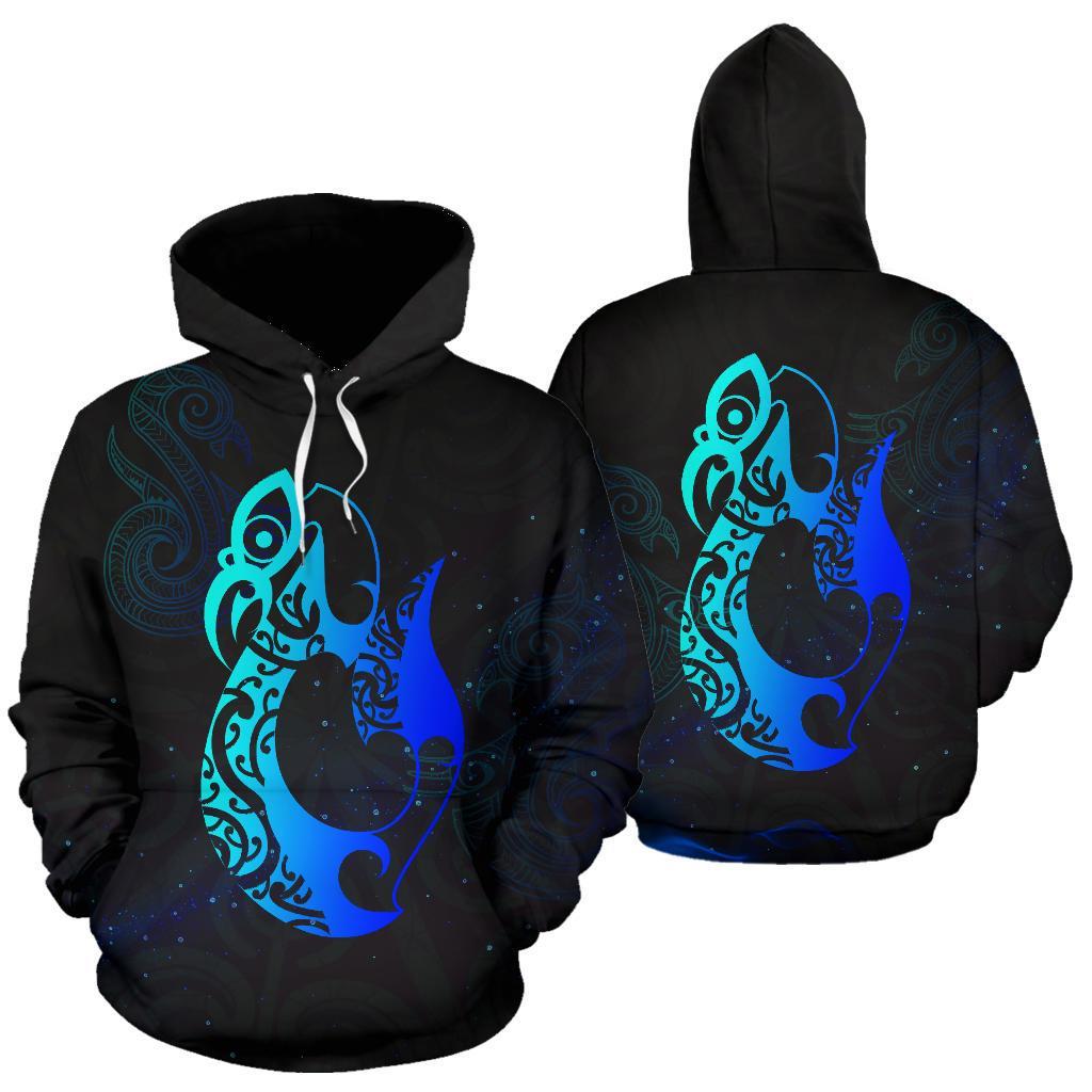 light-maori-manaia-new-zealand-hoodie-blue
