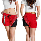 Bombers All Over Print Women's Shorts - Vibe Hoodie