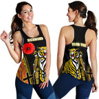 (Custom Personalised) Richmond Premier Women's Racerback Tank Tiger And Soldiers - Vibe Hoodie
