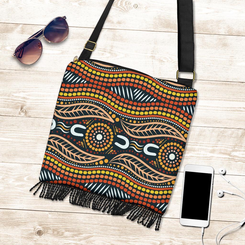 boho-handbag-indigenous-dot-painting
