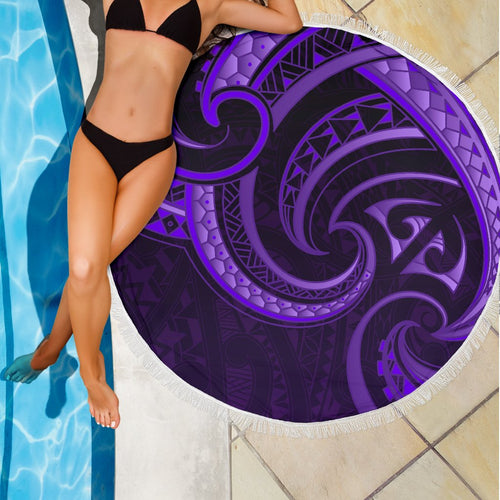 new-zealand-maori-mangopare-beach-blanket-polynesian-purple