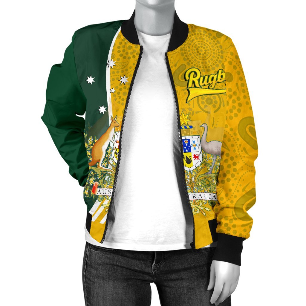 personalised-personalised-womens-bomber-jackdet-australia-coat-of-arm-in-rugby-style