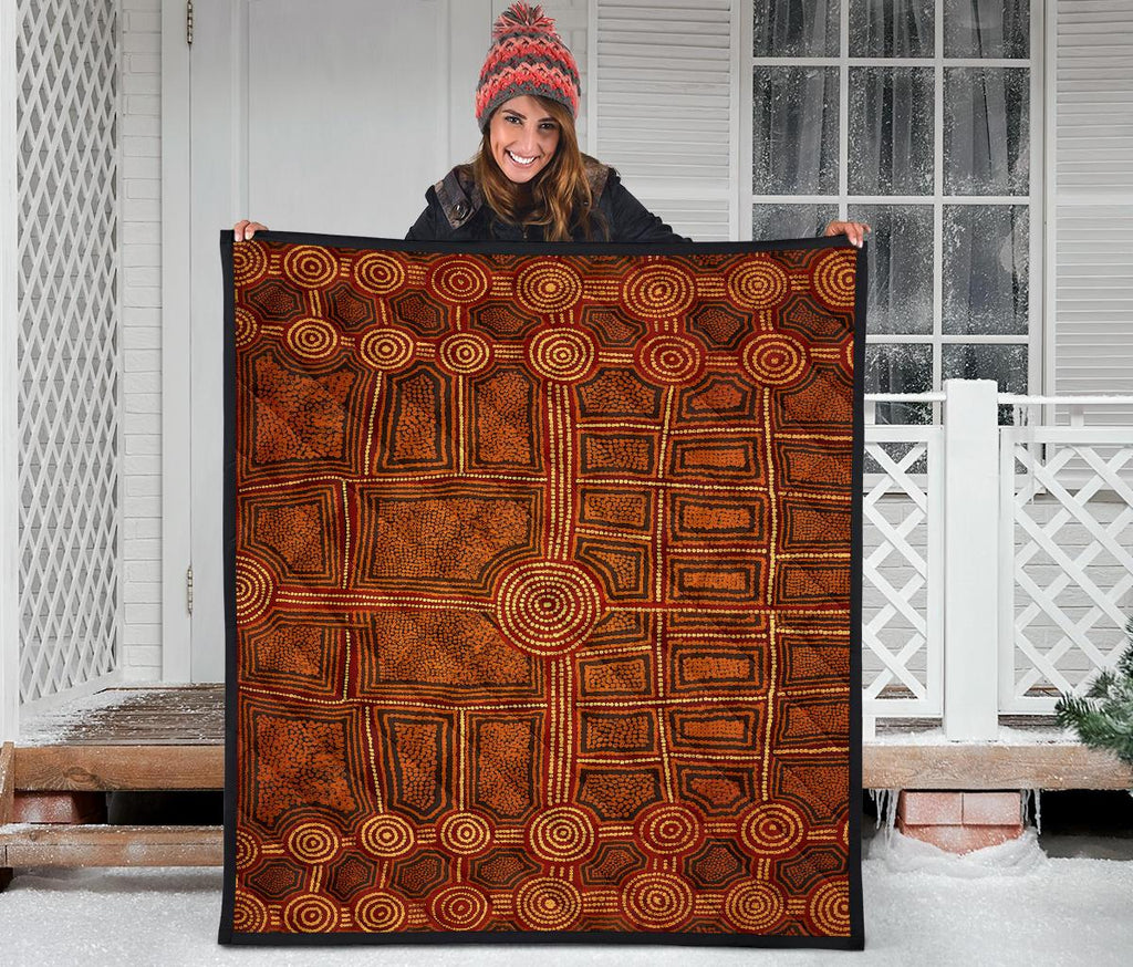 aboriginal-premium-quilt-australia-aboriginal-art-golden-farm