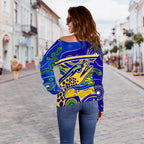 Eels Indigenous Special Off Shoulder Sweater Version Gold - Vibe Hoodie