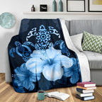 turtle-and-hibiscus-premium-blanket