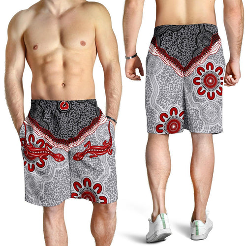 aboriginal-mens-shorts-indigenous-boomerang-and-lizard-art