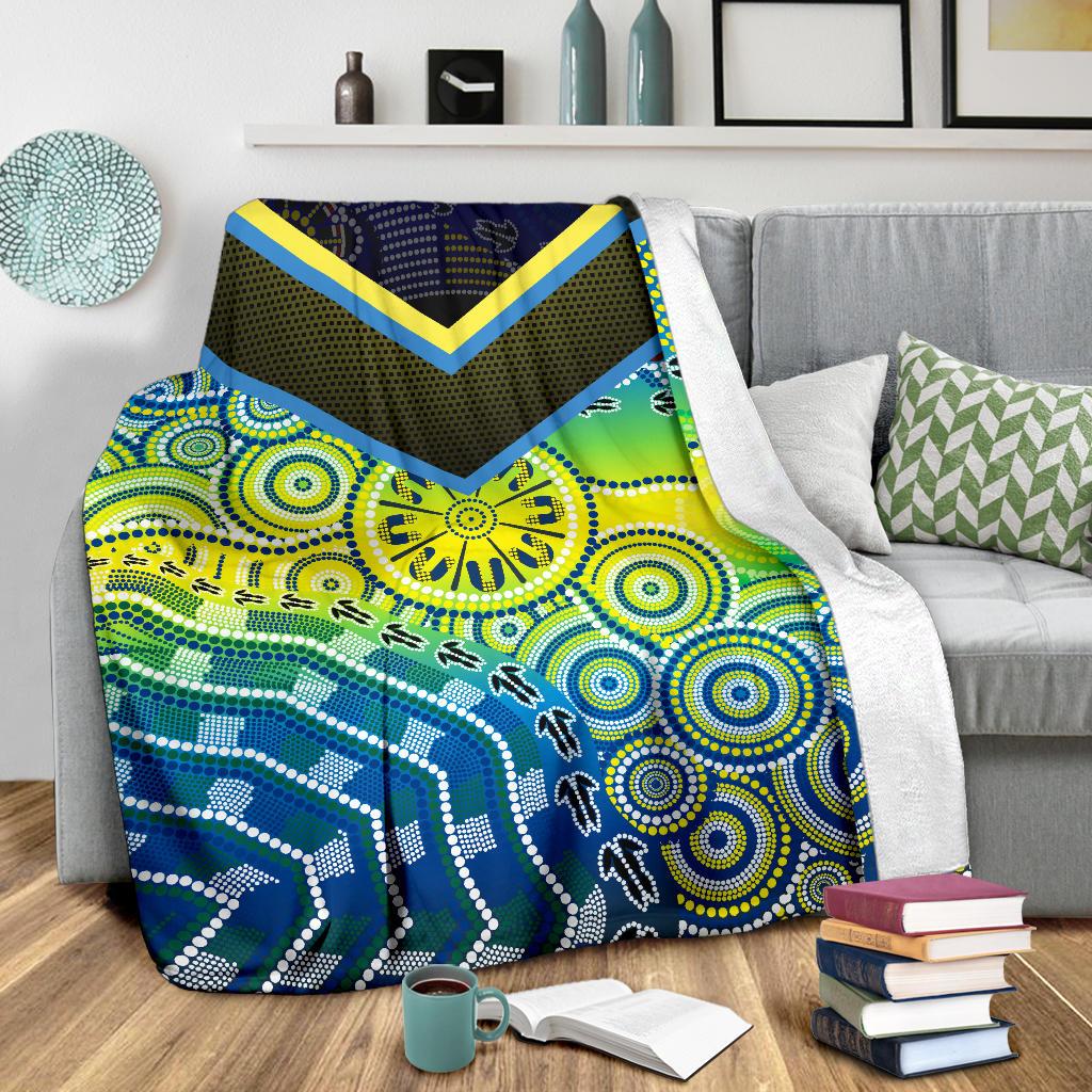 aboriginal-premium-blanket-dot-painting-indigenous-circle-patterns