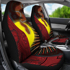 aboriginal-car-seat-covers-indigenous-snake-sun-dot-painting