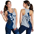 (Custom Personalised) Geelong Women's Racerback Tank Cats Indigenous - Vibe Hoodie