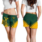 1st Australia Rugby Women Shorts - Australian Rugby Kangaroo & Aboriginal Patterns - Vibe Hoodie