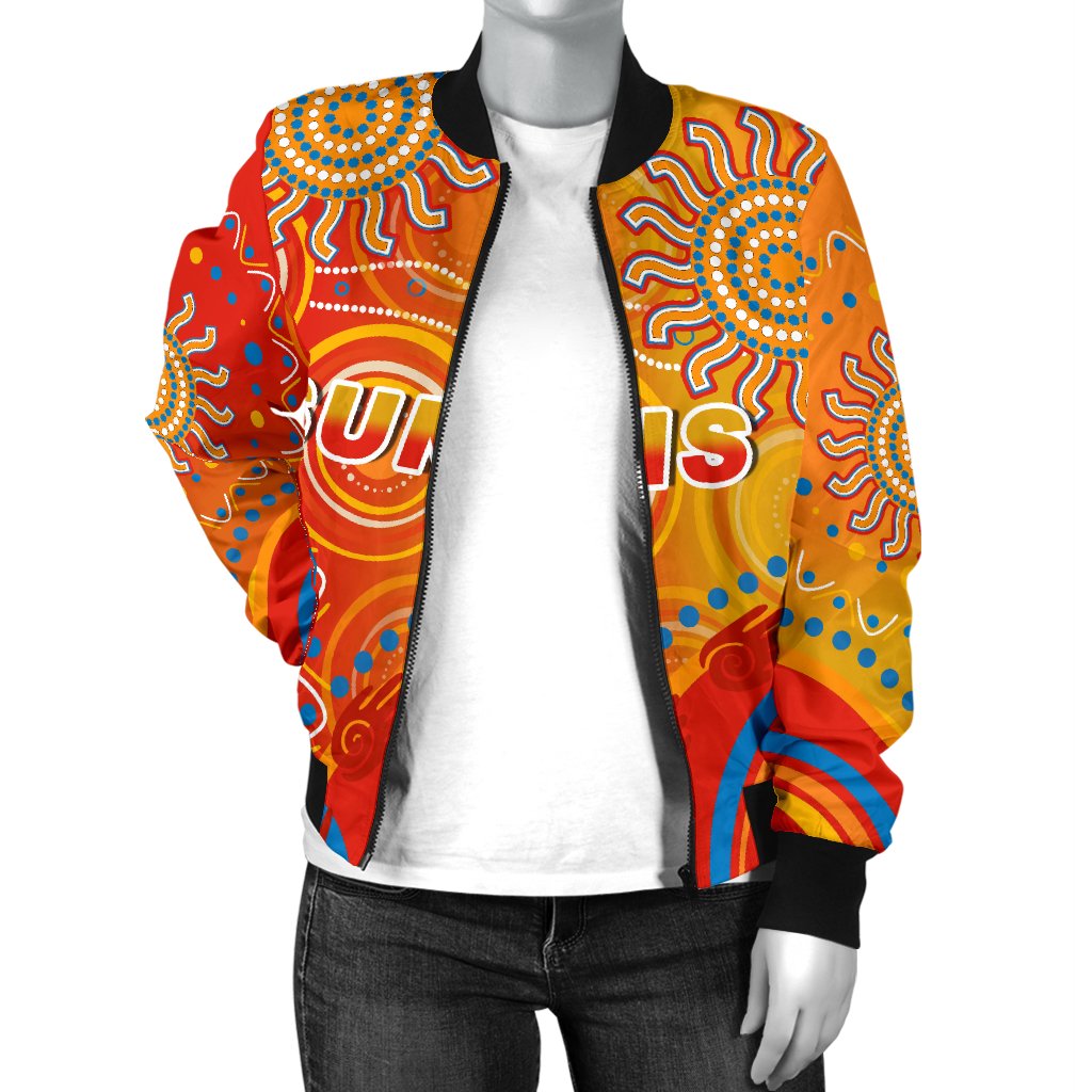 suns-women-bomber-jacket-sun-indigenous-gold-coast