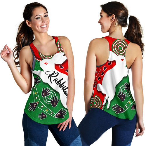Rabbitohs Forever Women Racerback Tank Indigenous - Vibe Hoodie