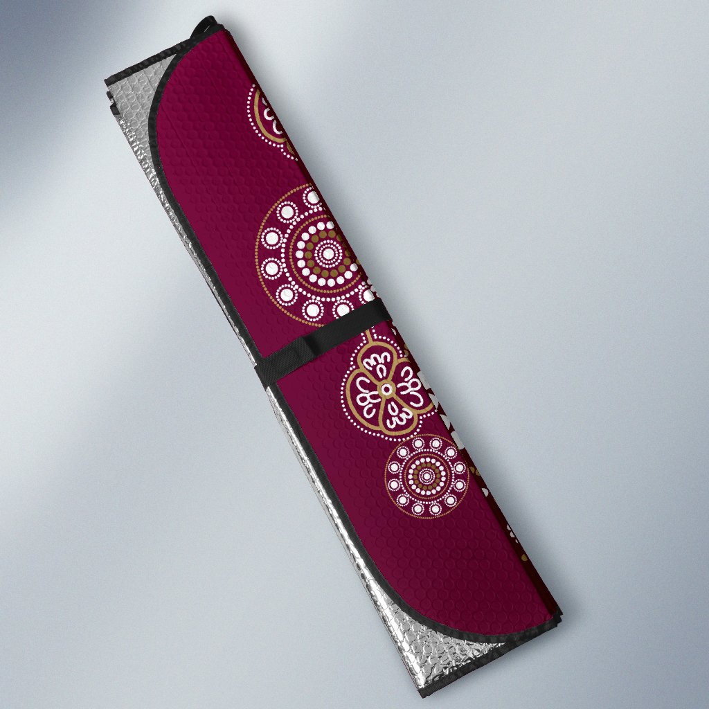 queensland-auto-sun-shades-maroons-simple-indigenous