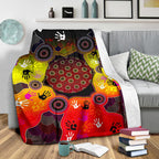 aboriginal-premium-blanket-indigenous-circle-dot-painting-hand-art