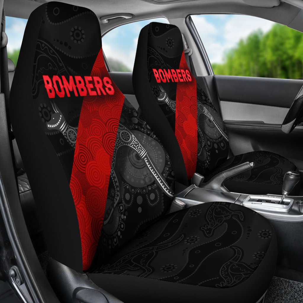essendon-car-seat-covers-indigenous-bombers-black