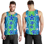 1staustrali-aboriginal-mens-tank-top-aboriginal-turtle-family