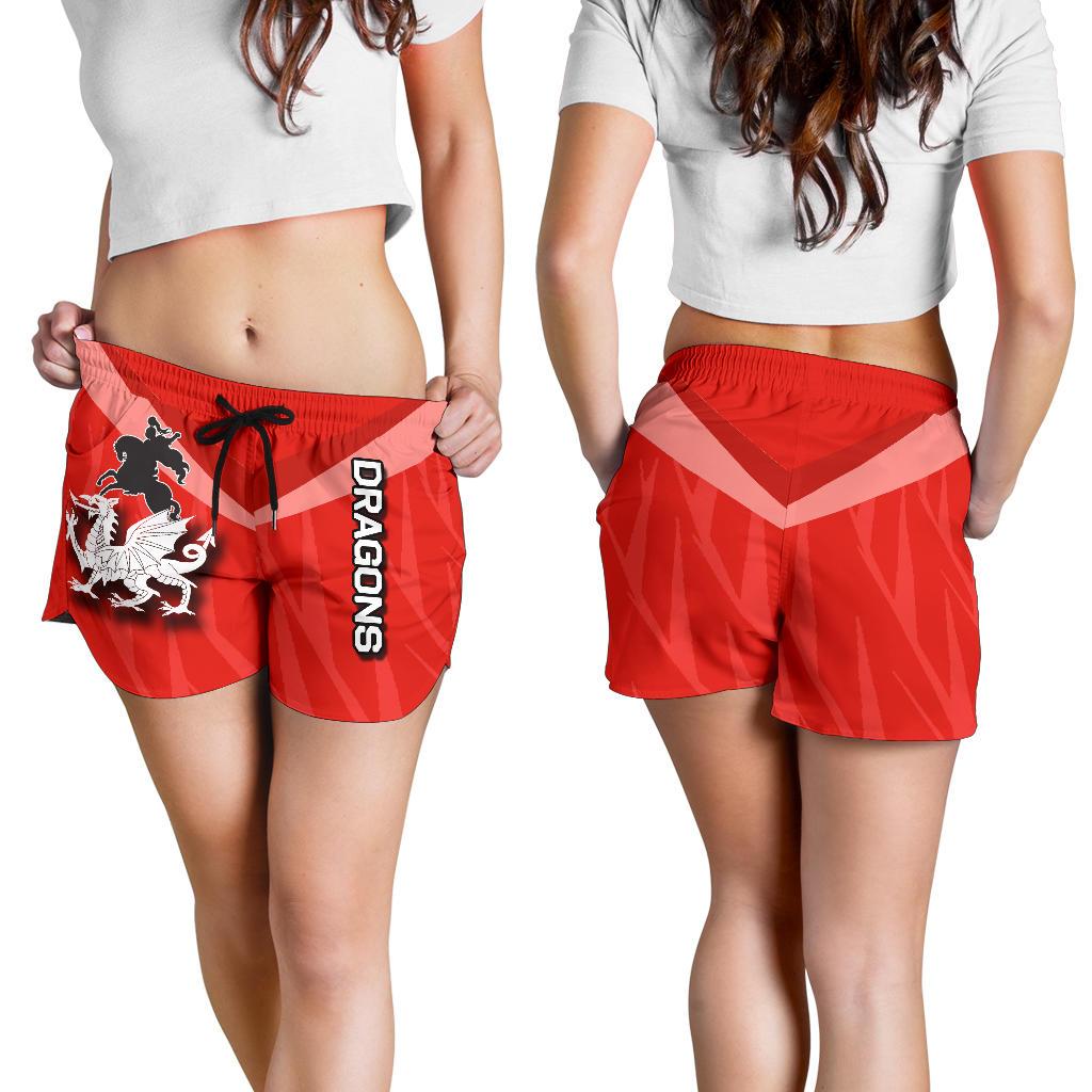 ST Kilda All Over Print Women's Shorts - Vibe Hoodie