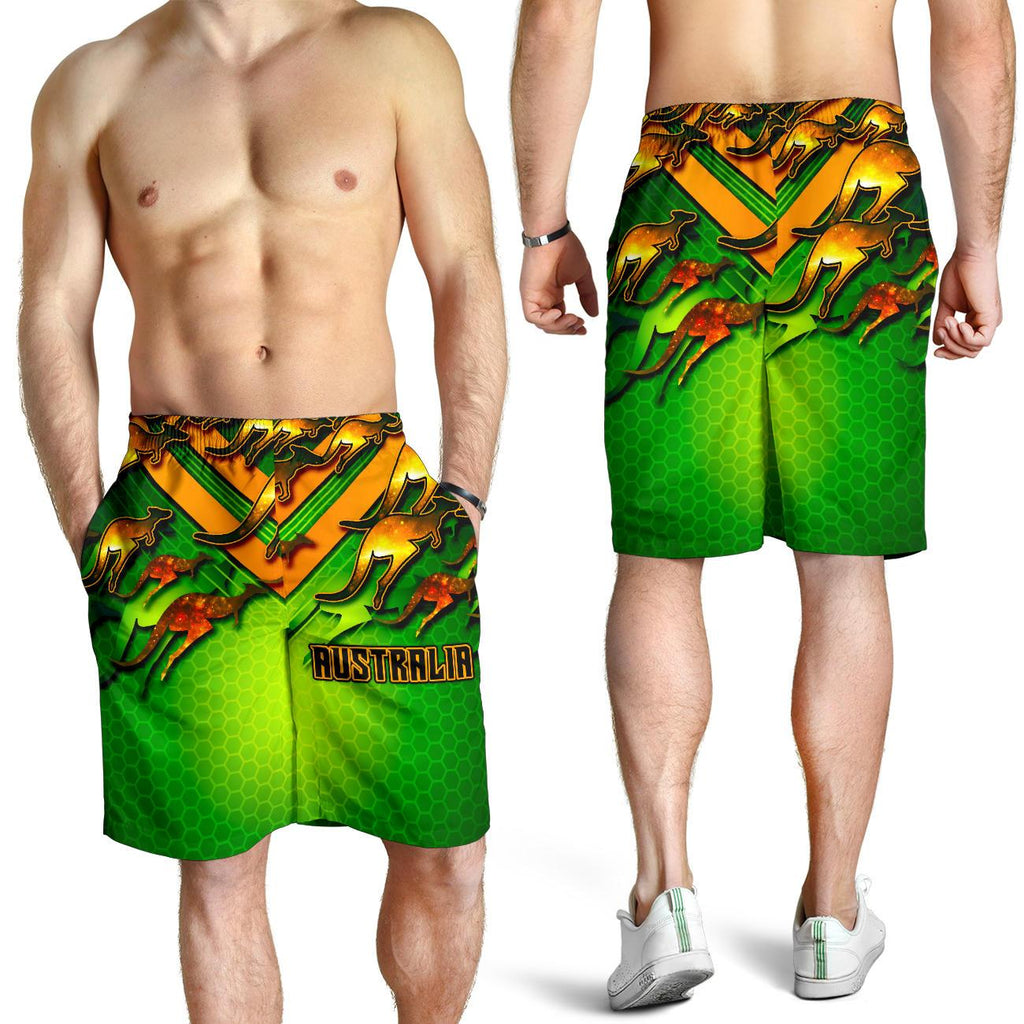 mens-shorts-australian-kangaroo-shorts-aussie-national-colors