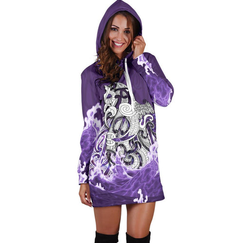 maori-manaia-the-blue-sea-hoodie-dress-purple