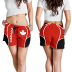 Canada Women'S Shorts- Canadian Maple Leaf Sport Style - Vibe Hoodie