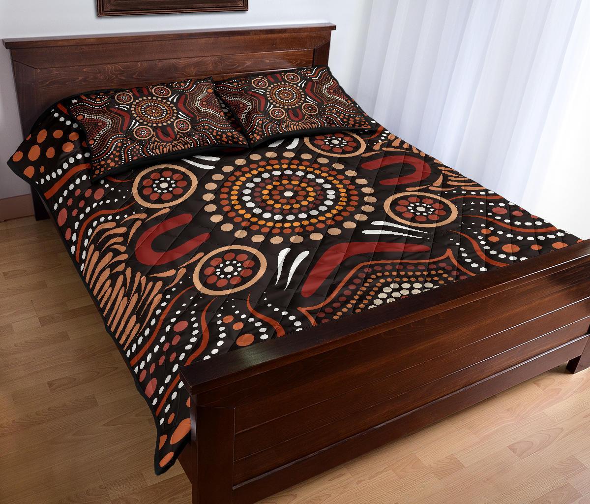 aboriginal-quilt-bed-set-boomerang-circle-dot-painting-art-ver02