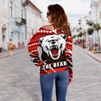 Bears Women Off Shoulder Sweater North Sydney Only - Vibe Hoodie