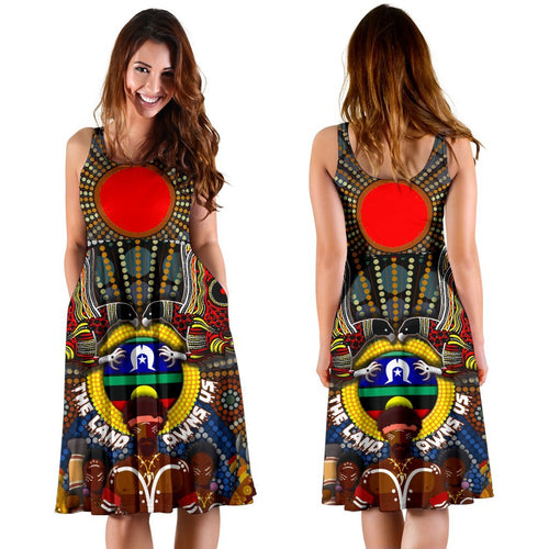 The Land Owns Us Women's Dress - Vibe Hoodie
